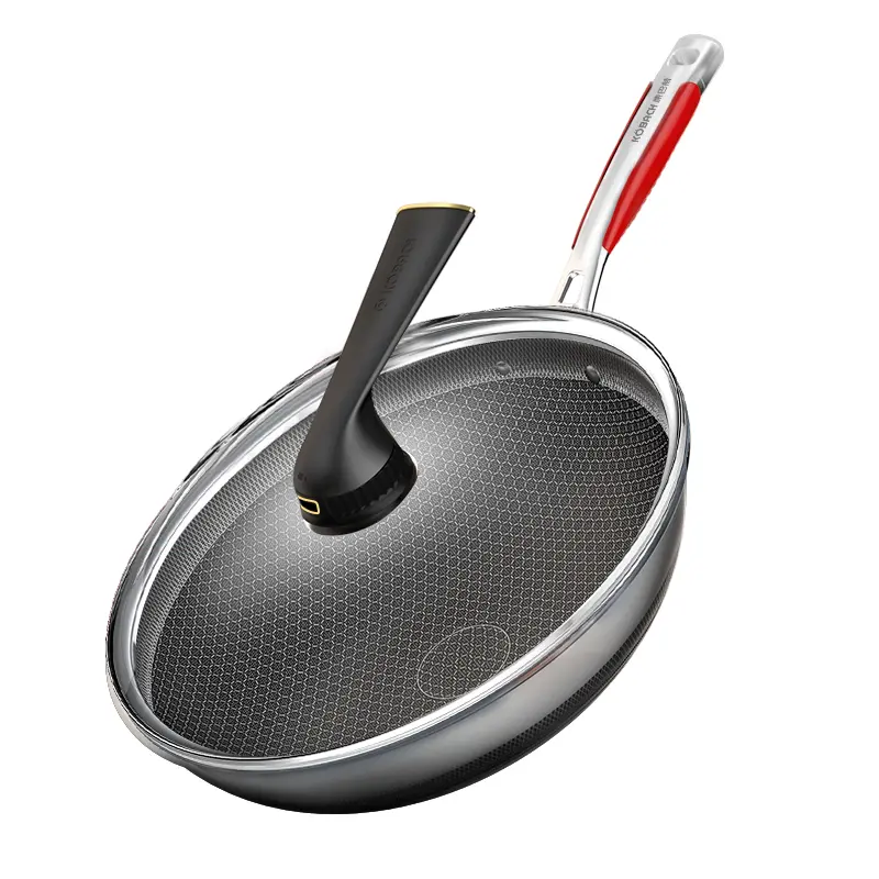 The 5th Generation Stainless Steel Honeycomb Cookware