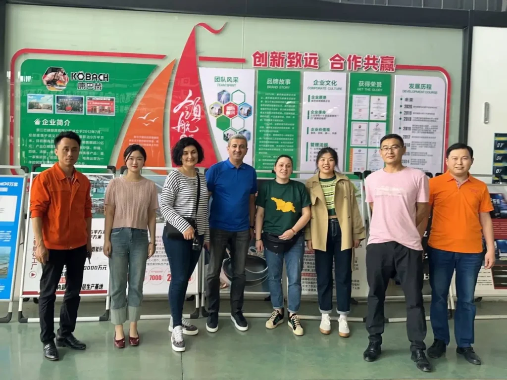 cookware customer visit factory