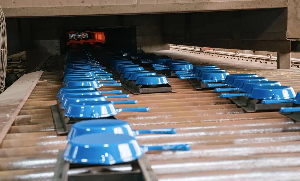 enamel coating frying pan manufacturing process