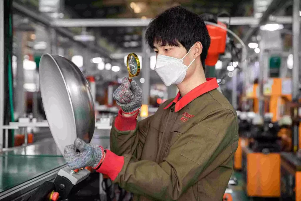 Cookware During production Inspection