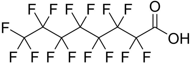 Acido perfluoroottanoico PFOA - KitchenGuidePro PFOA acido perfluoroottanoico