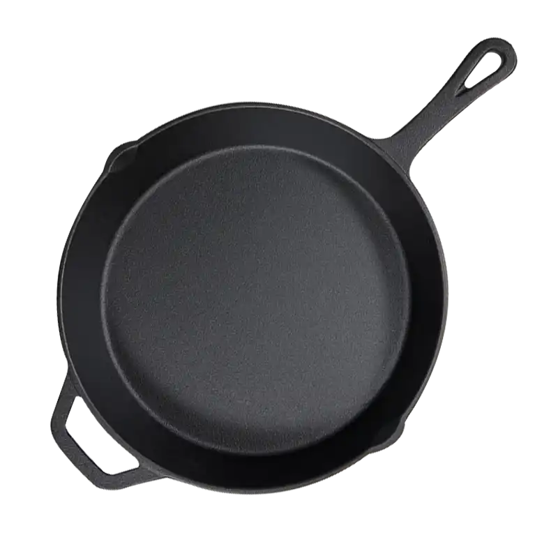 cast iron frying pan