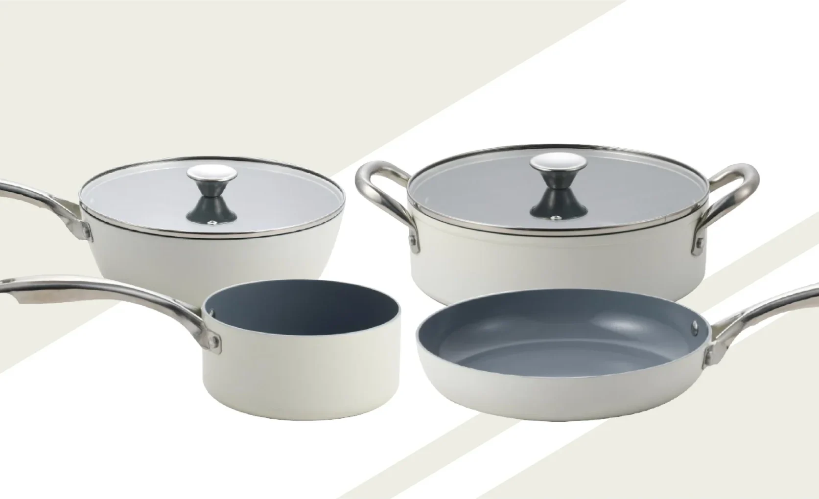 ceramic cookware banner background