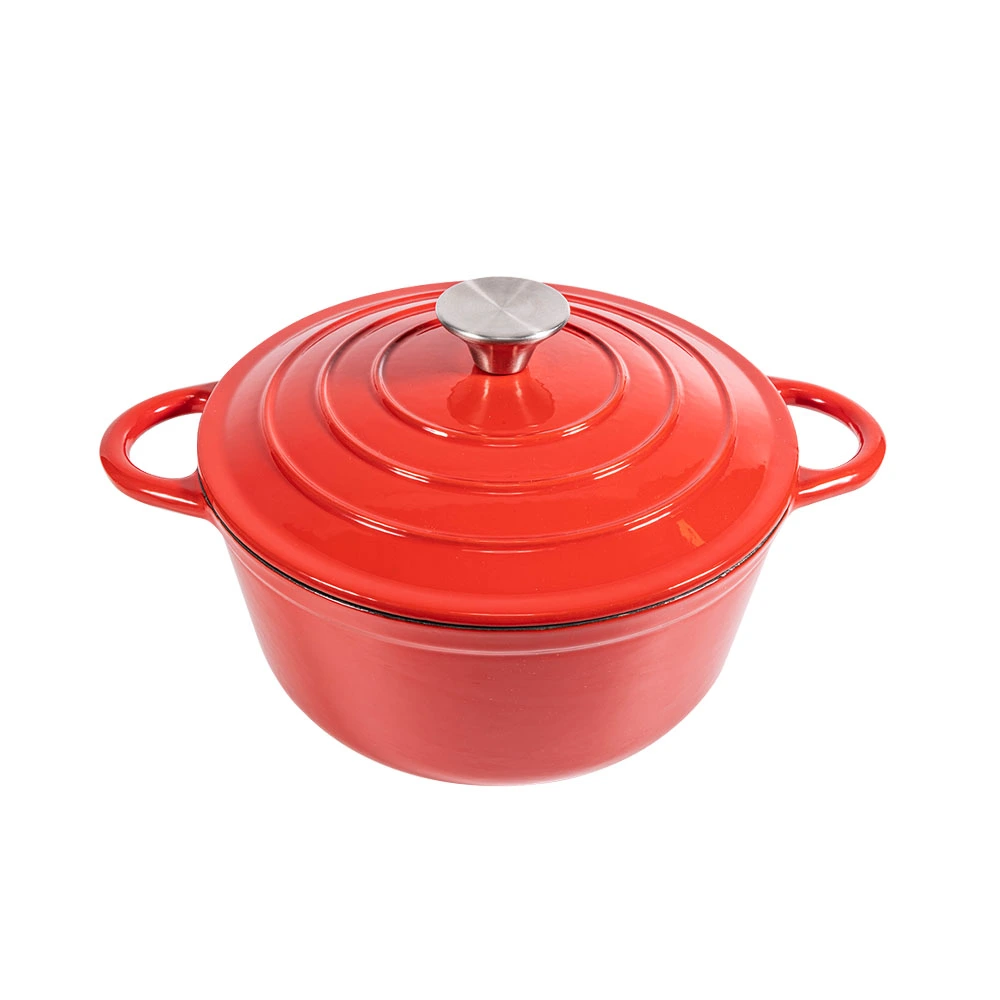 red enamel dutch oven