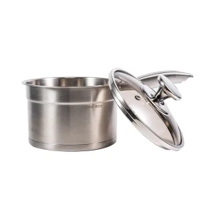 casserole en acier inoxydable