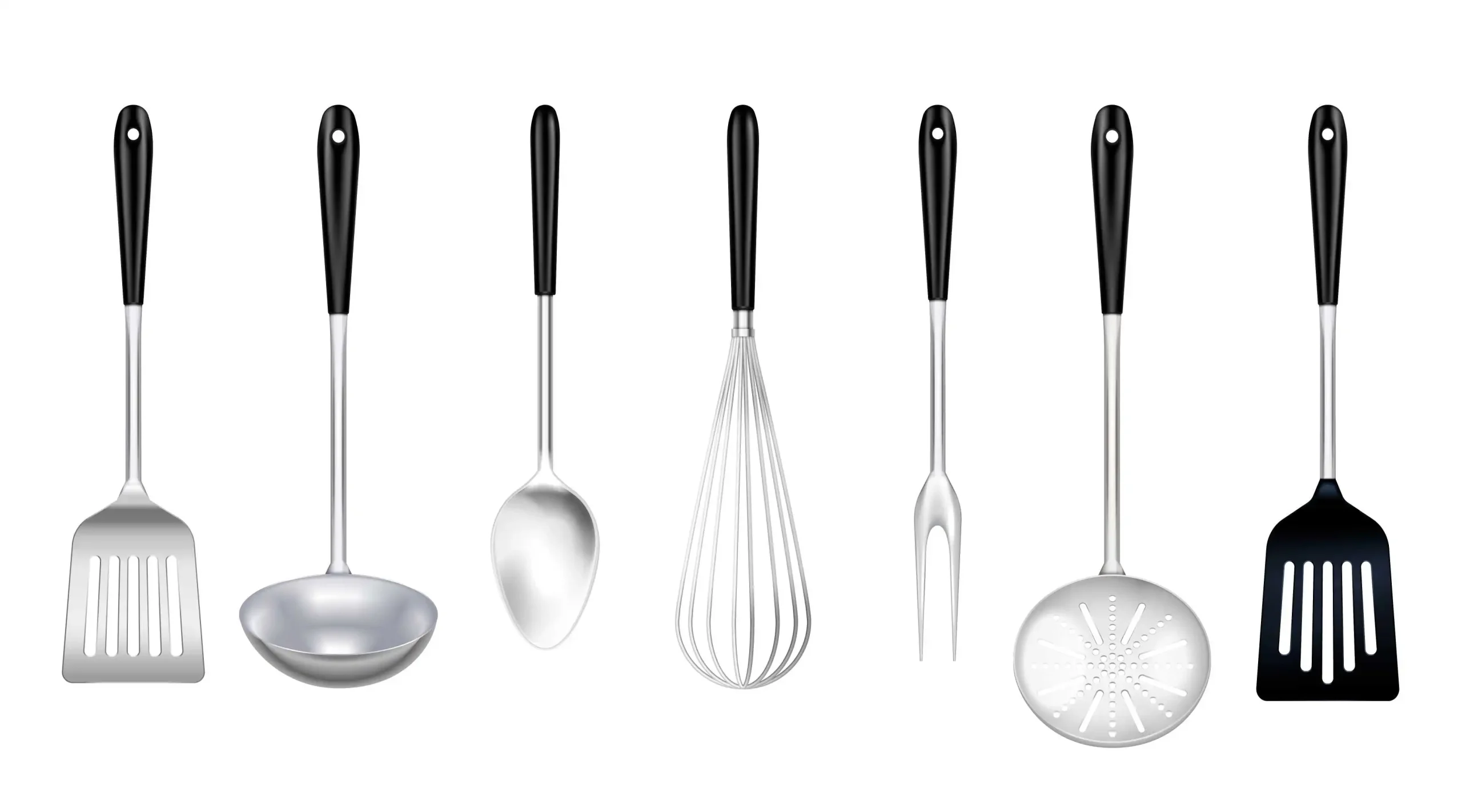 Essential Cooking Utensils Stir Flip Whisk