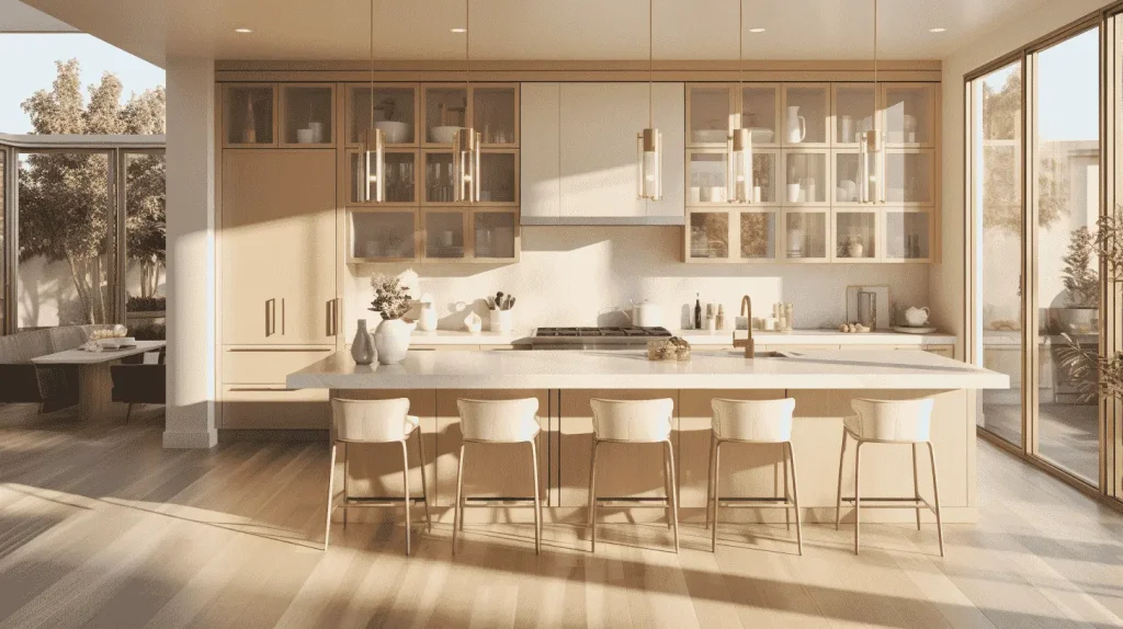 Convertir puertas de armarios de madera en cristal con luz natural