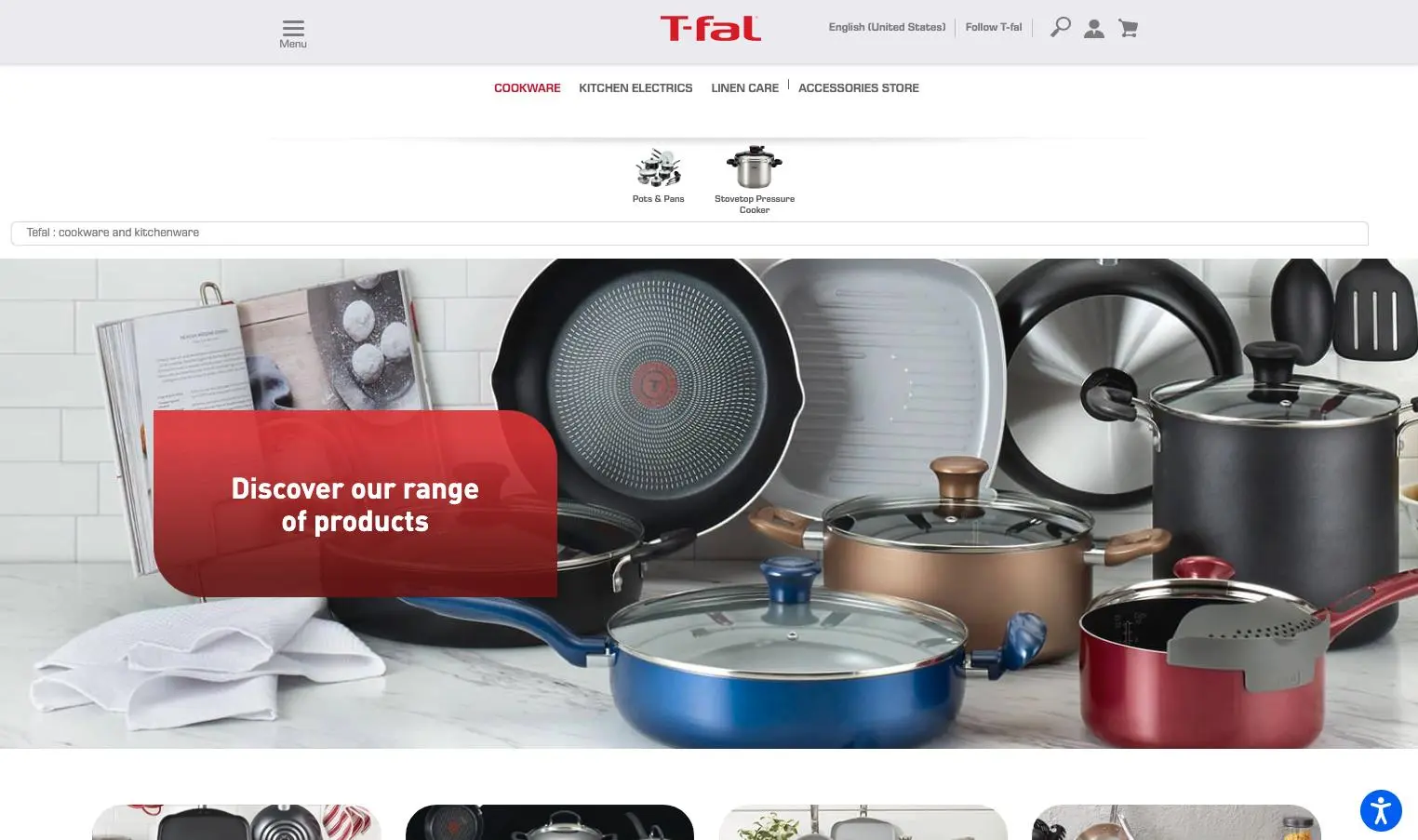 T fal website cookware product T fal website cookware product