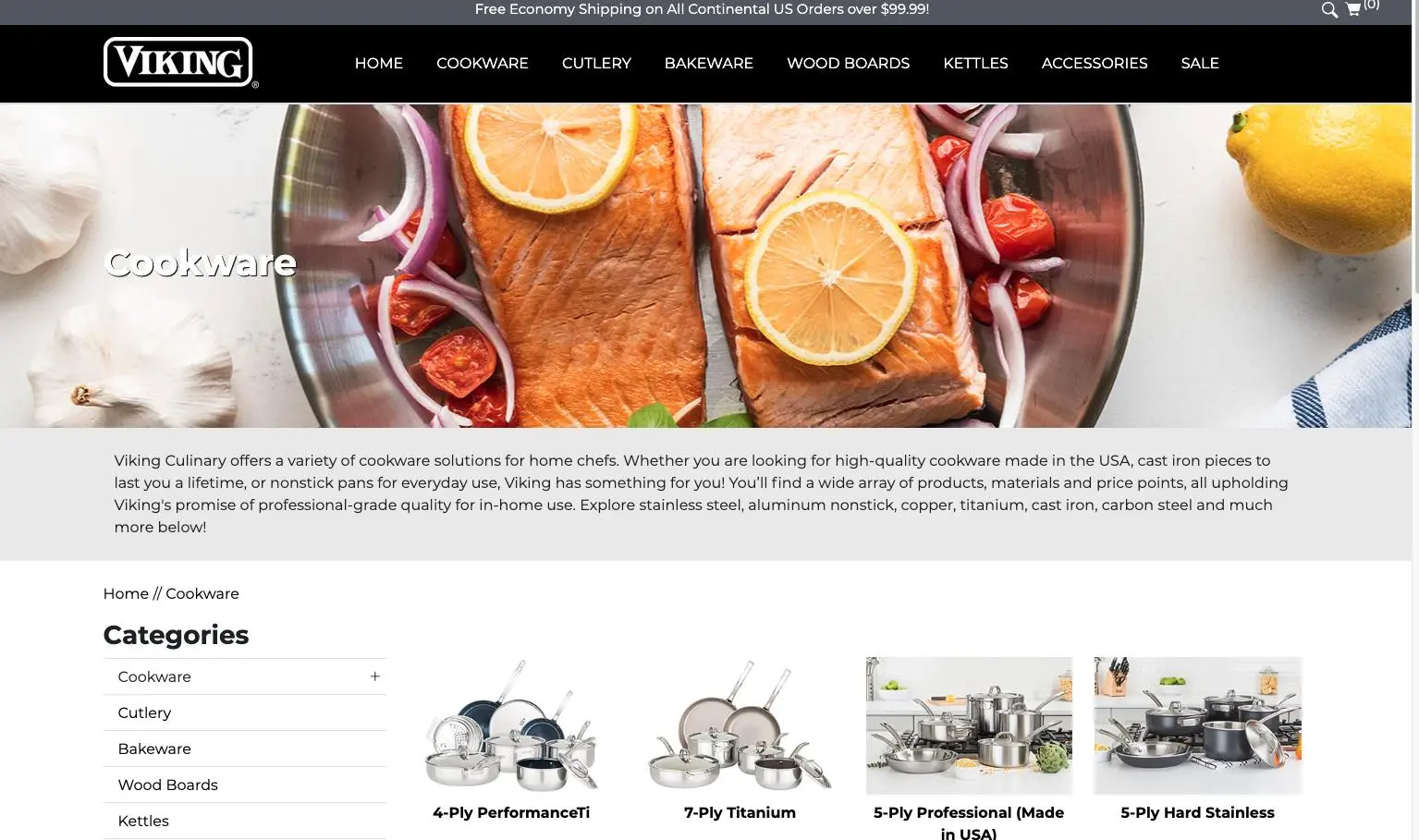 Viking Culinary website cookware product Viking Culinary website cookware product