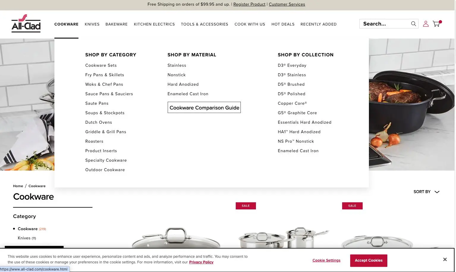 all clad website product all clad website product